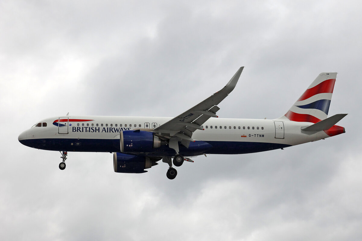 British Airways, G-TTNM, Airbus A320-251N, msn: 10144, 03.Juli 2023, LHR London Heathrow, United Kingdom.