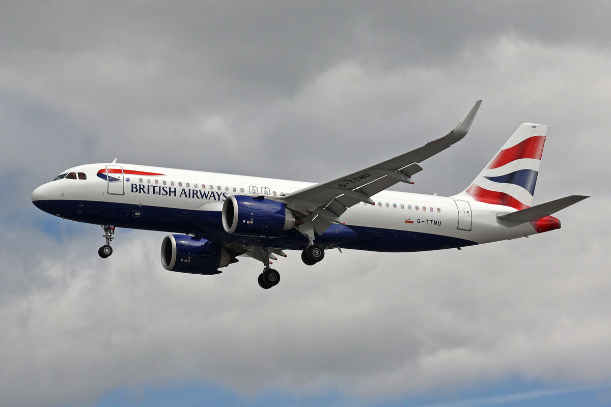 British Airways, G-TTNU, Airbus A320-251N, msn: 11403, 06.Juli 2023, LHR London Heathrow, United Kingdom.