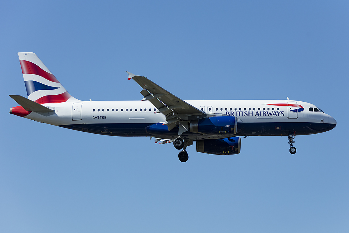 British Airways, G-TTOE, Airbus, A320-232, 19.04.2019, FRA, Frankfurt, Germany


