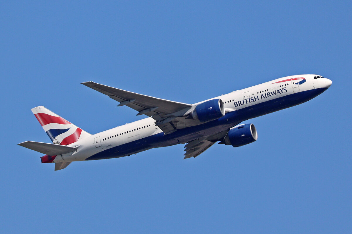 British Airways, G-VIIL, Boeing B777-236ER, msn: 27493/127, 07.Juli 2023, LHR London Heathrow, United Kingdom.