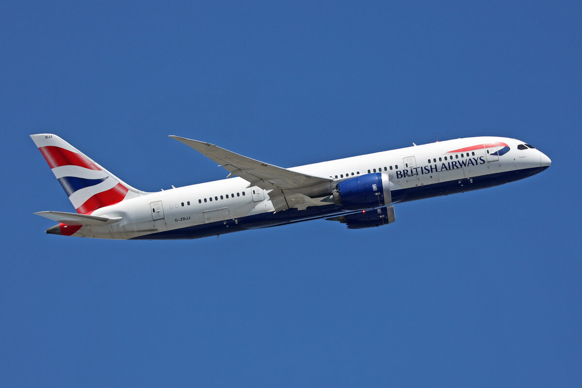 British Airways, G-ZBJJ, Boeing B787-8, msn: 60629/708,  Paul Jarvis , 07.Juli 2023, LHR London Heathrow, United Kingdom.