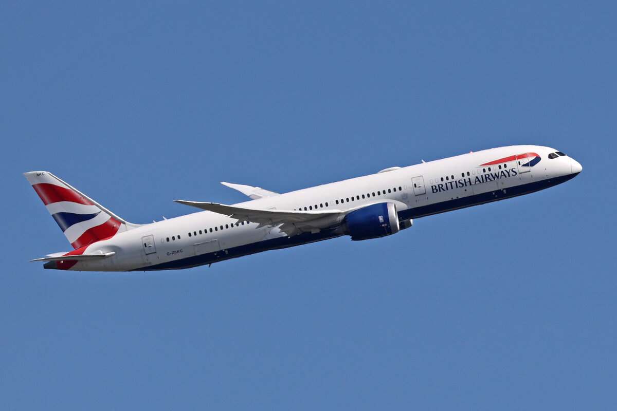 British Airways, G-ZBKC, Boeing B787-9, msn: 38621/360, 07.Juli 2023, LHR London Heathrow, United Kingdom.