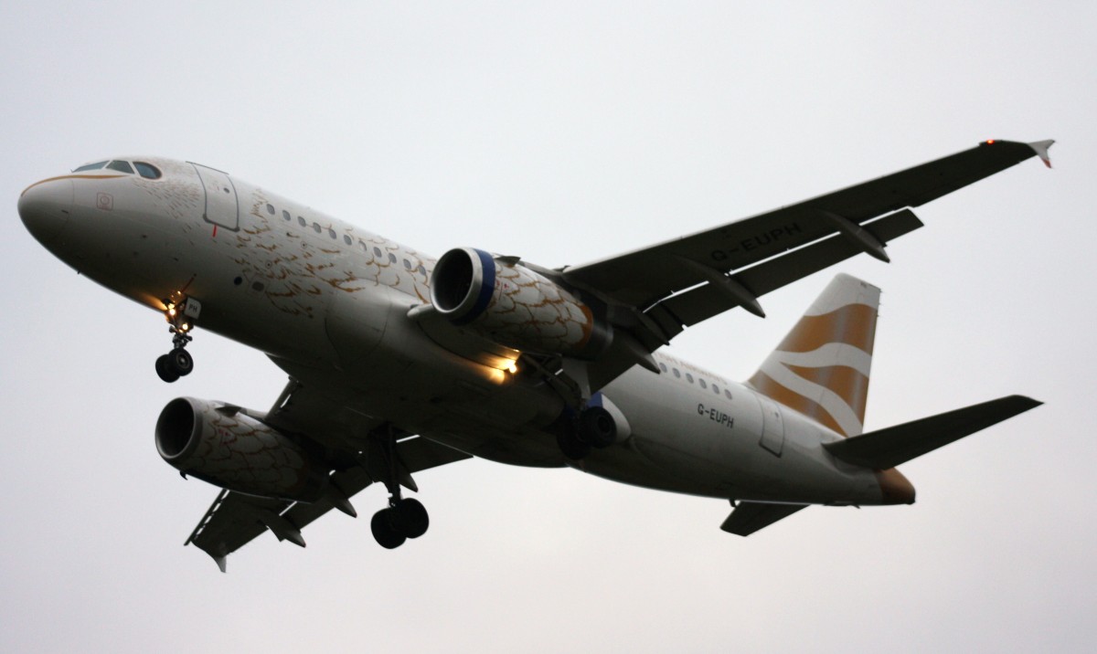 British Airways,G-EUPH,(c/n1225),Airbus A319-131,30.11.2013,HAM-EDDH,Hamburg,Germany(Bemalung:Olympic Dove cs)