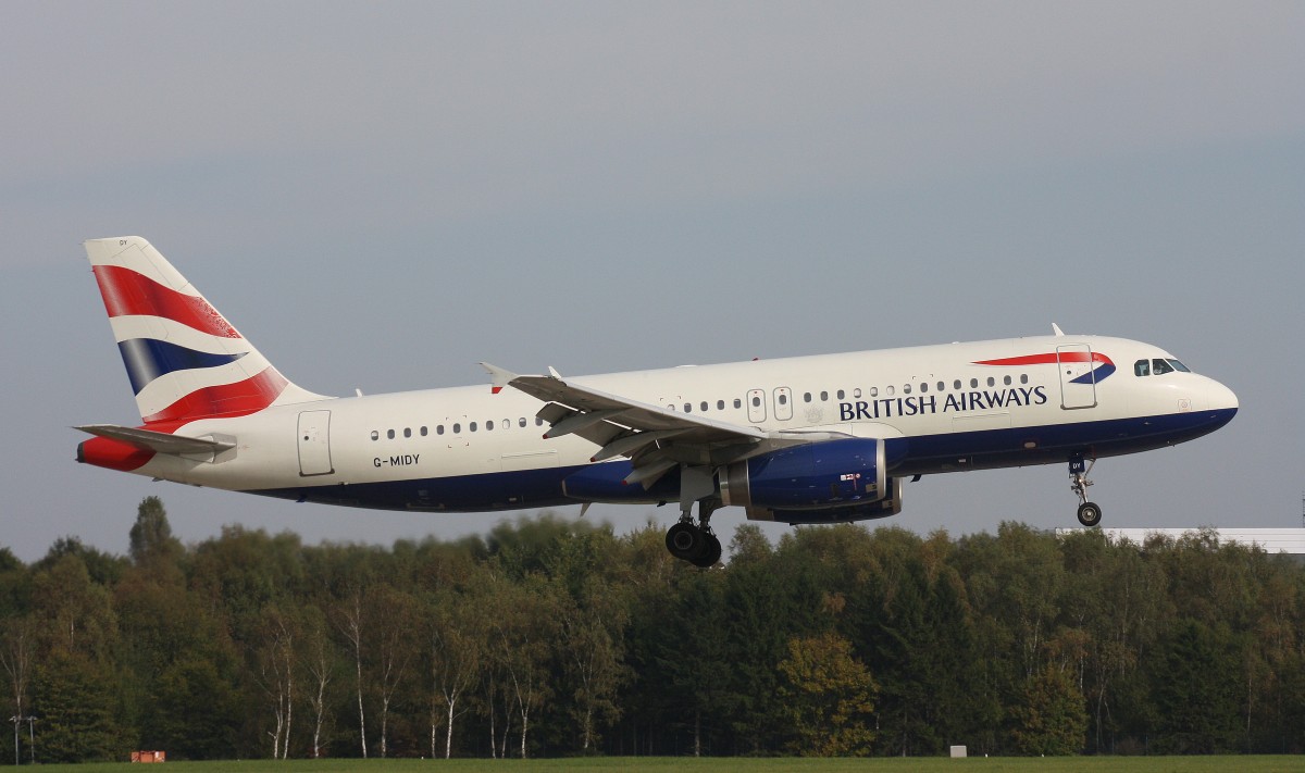 British Airways,G-MIDY,(c/n 1014),Airbus A320-232,05.10.2014,HAM-EDDH,Hamburg,Germany