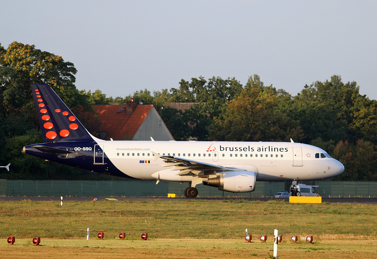 Brussels Airlines, Airbus A 319-111, OO-SSQ, TXL, 01.09.2018