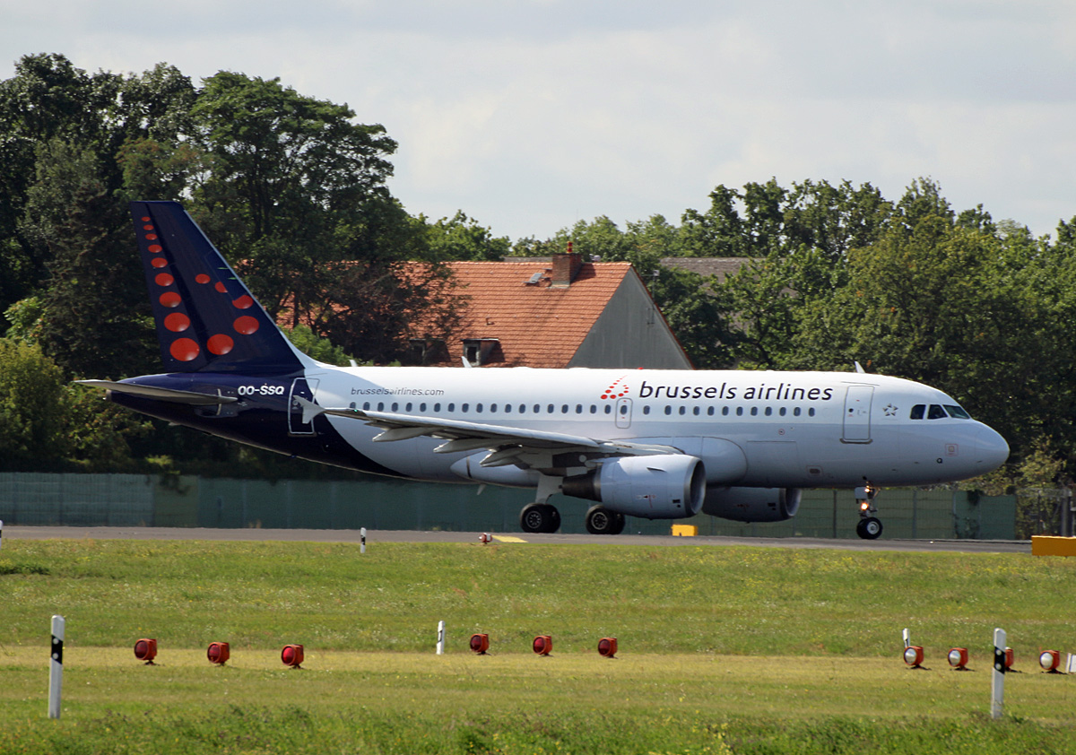 Brussels Airlines, Airbus A 319-111, OO-SSQ, TXL, 19.09.2019