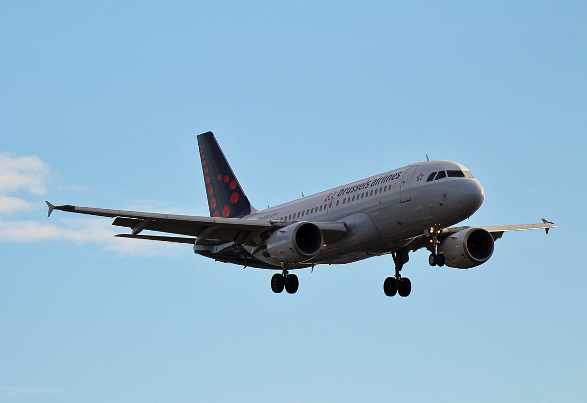 Brussels Airlines, Airbus A 319-111, OO-SSH, TXL, 29.12.2019