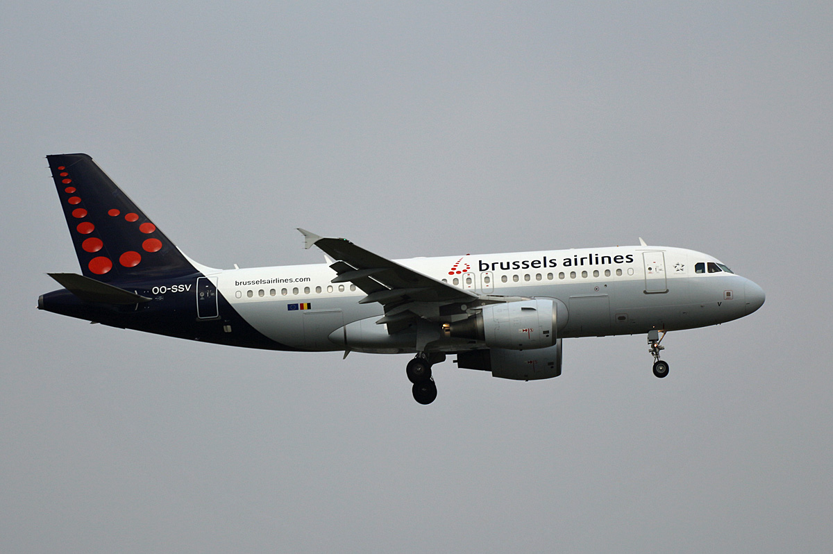 Brussels Airlines, Airbus A 319-111, OO-SSV, BER, 14.11.2021