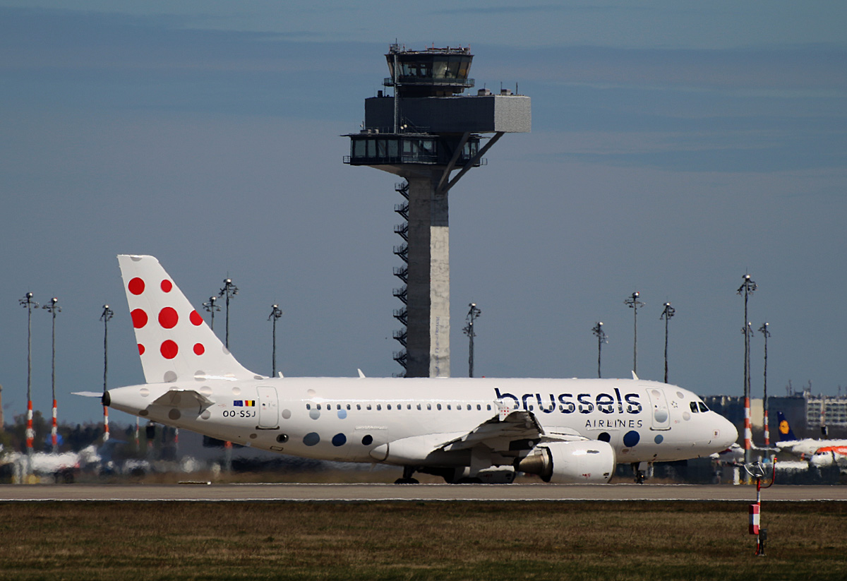 Brussels Airlines, Airbus A 319-111, OO-SSJ, BER, 17.04.2022
