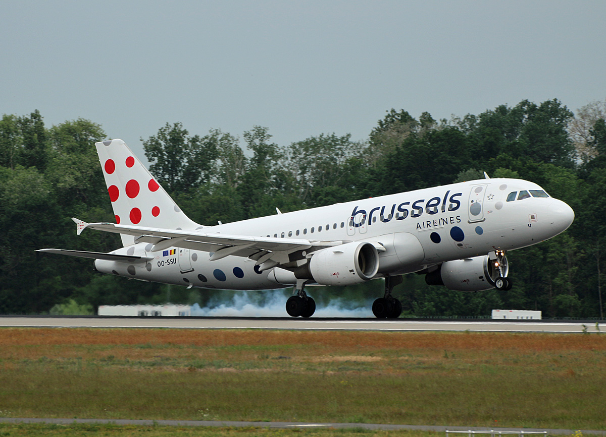 Brussels Airlines, Airbus A 319-111, OO.SSU, BER, 04.06.2022