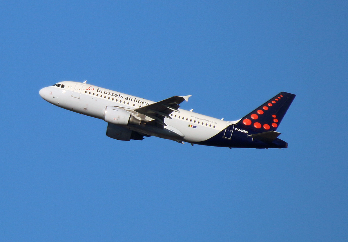 Brussels Airlines, Airbus A 319-111, OO-SSW, BER, 28.01.2024