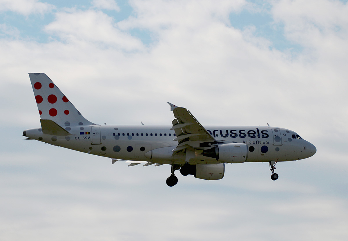 Brussels Airlines, Airbus A 319-111, OO-SSV, BER, 14.07.2024