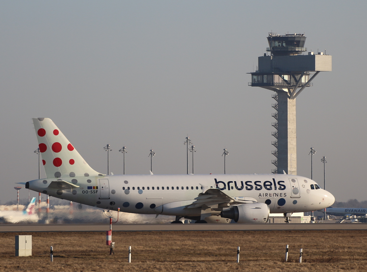 Brussels Airlines, Airbus A 319-111, OO-SSF, BER, 06.03.202