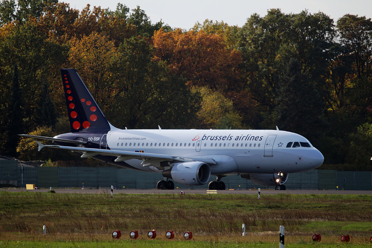 Brussels Airlines, Airbus A 319-111, OO-SSX, TXL, 29.10.2016