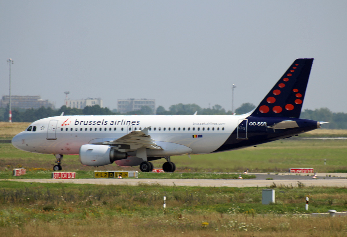 Brussels Airlines, Airbus A 319-112, OO-SSR, BER, 24.07.2021