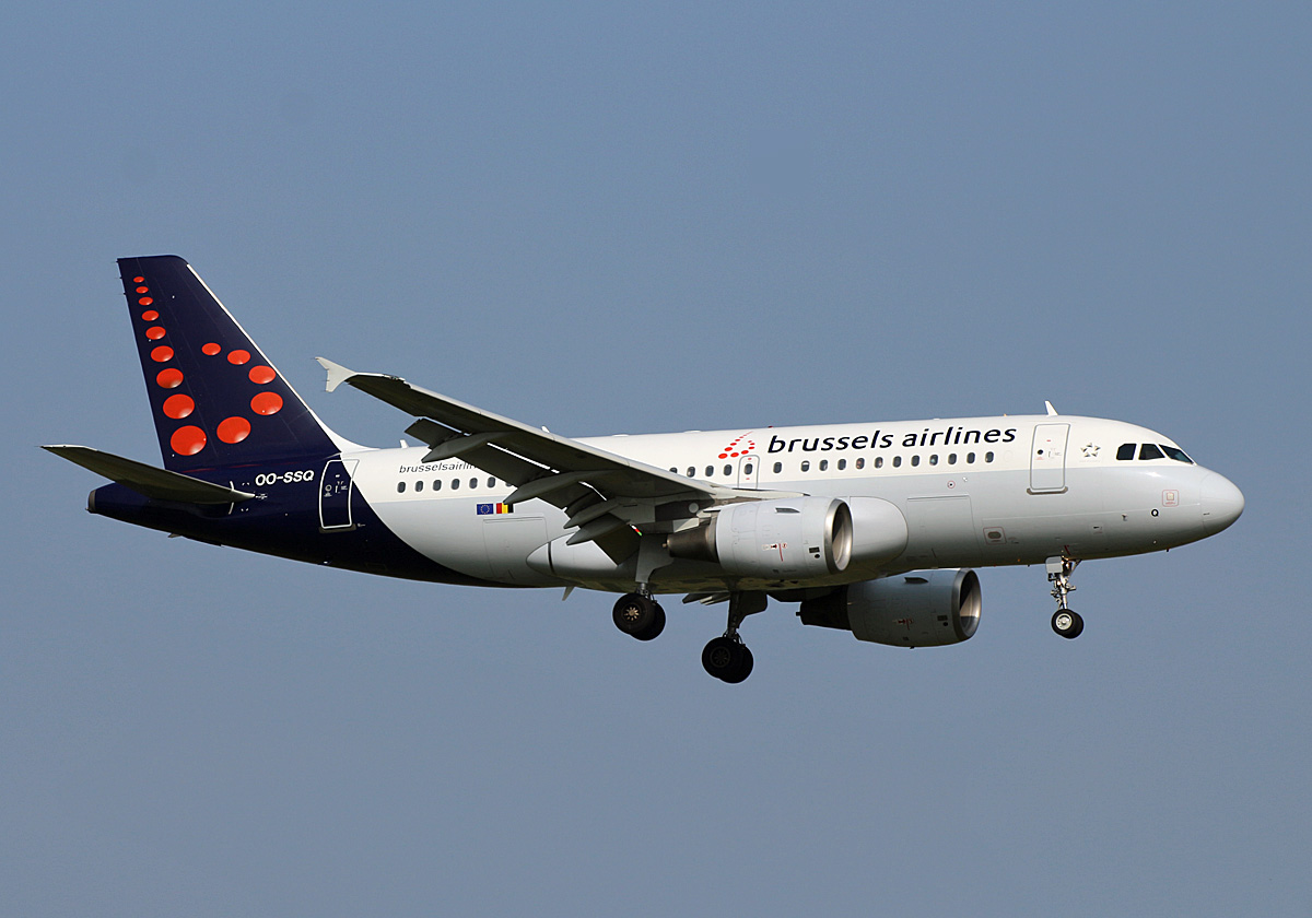 Brussels Airlines, Airbus A 319-112, OO-SSQ, BER, 05.09.2021