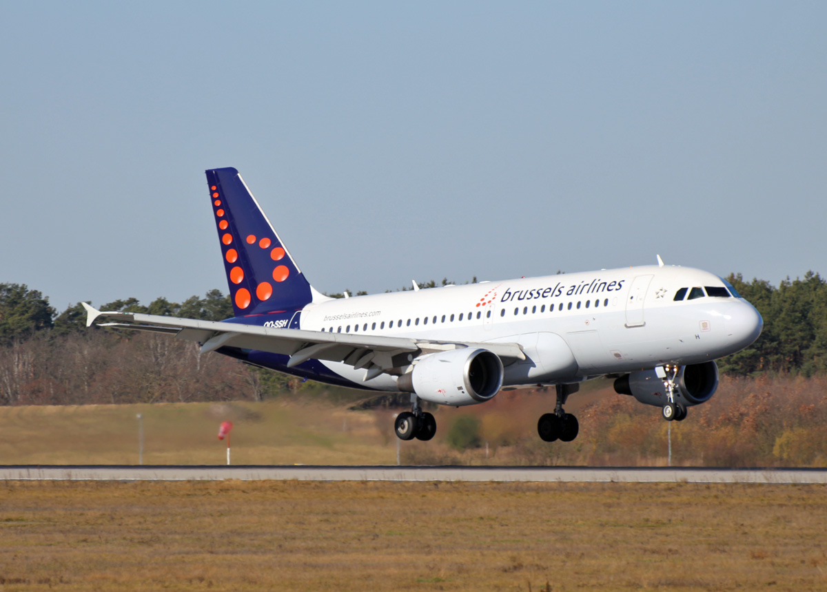 Brussels Airlines, Airbus A 319-112, OO-SSH, BER, 28.02.2023