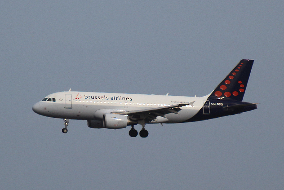 Brussels Airlines, Airbus A 319-112, OO-SSQ, BER, 30.09.2023