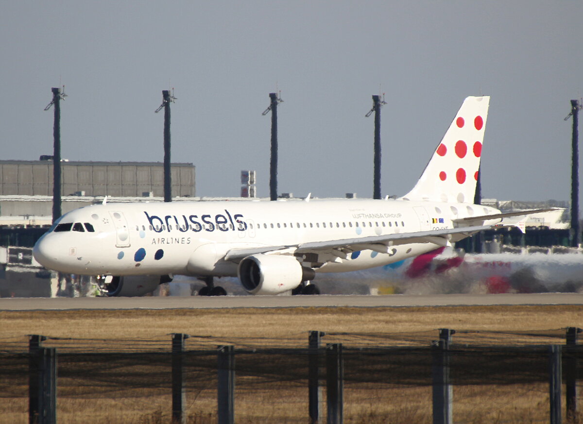 Brussels Airlines, Airbus A 320-214, OO-SNE, BER, 01.03.2026