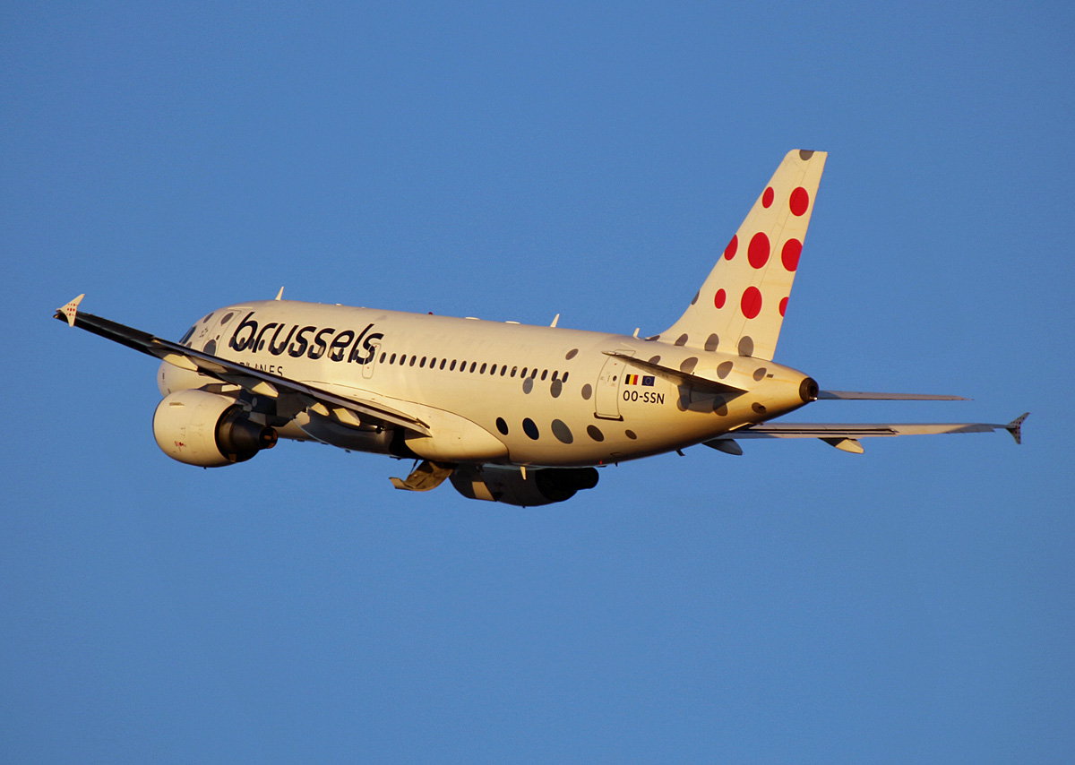 Brussels Airlines, Airbus A319-112, OO-SSN, BER, 28.01.2024