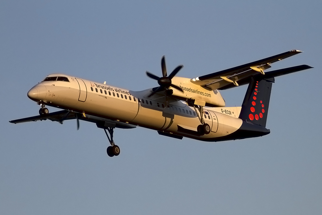 Brussels Airlines, G-ECOI, deHavilland, DHC-8 402Q, 16.05.2014, BRU, Brüssel, Belgium



