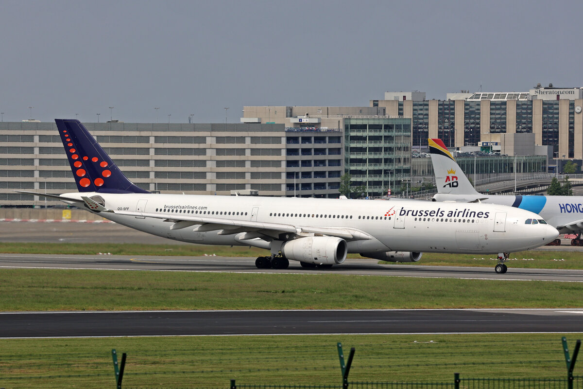 Brussels Airlines, OO-SFF, Airbus A330-343X, msn: 1132, 21.Mai 2023, BRU Brüssel, Belgium.