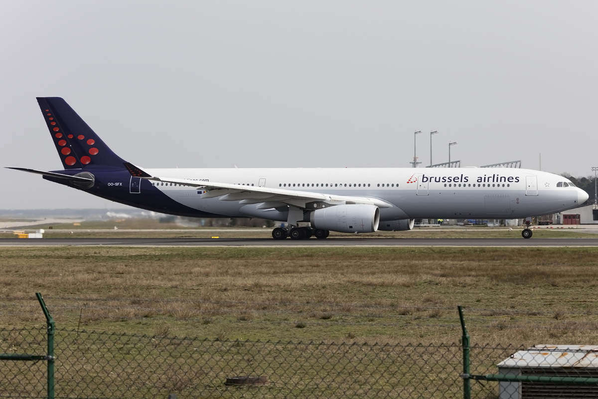 Brussels Airlines, OO-SFX, Airbus, A330-343, 02.04.2016, FRA, Frankfurt, Germany


