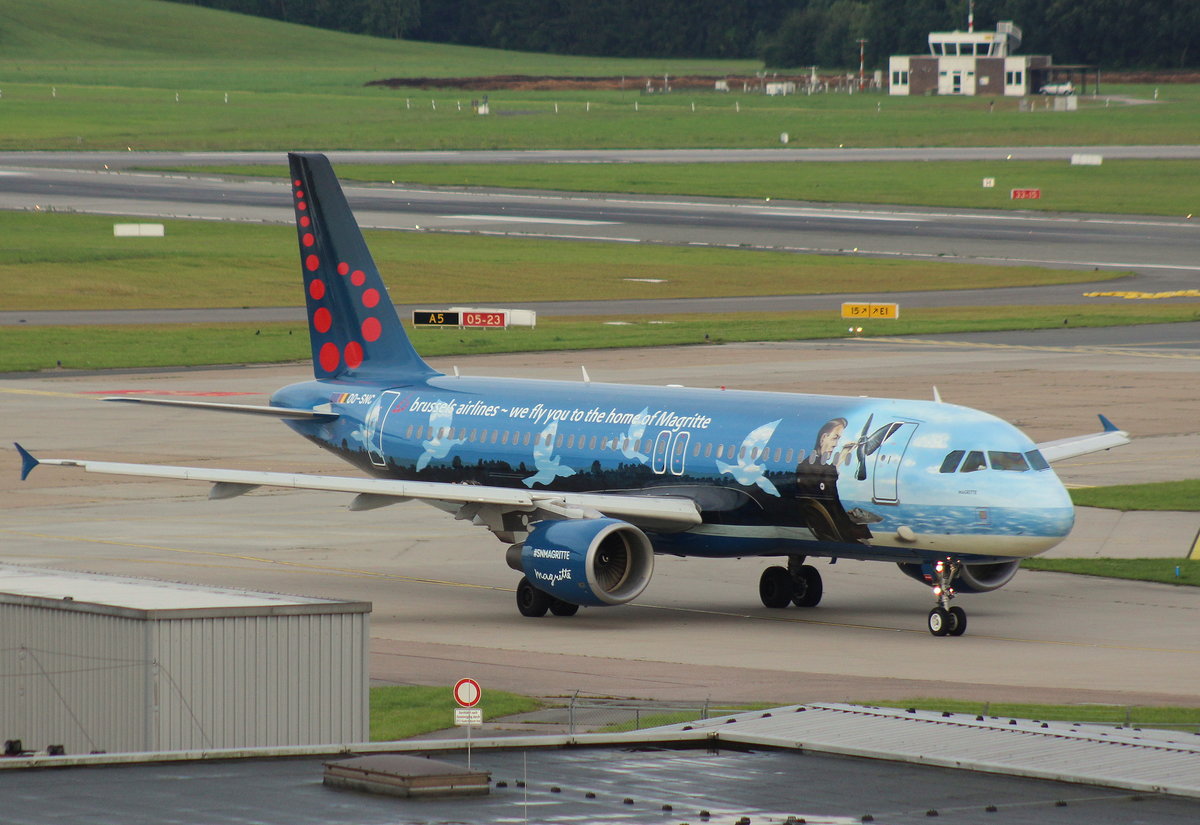Brussels Airlines, OO-SNC, (c/n 1797),Airbus A 320-214,23.07.2017, HAM-EDDH, Hamburg, Germany (Name :Magritte) 