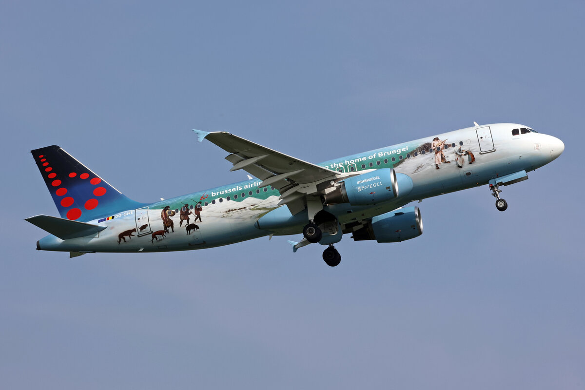 Brussels Airlines, OO-SNE, Airbus A320-214, msn: 4243,  Bruegel , 21.Mai 2023, BRU Brüssel, Belgium.