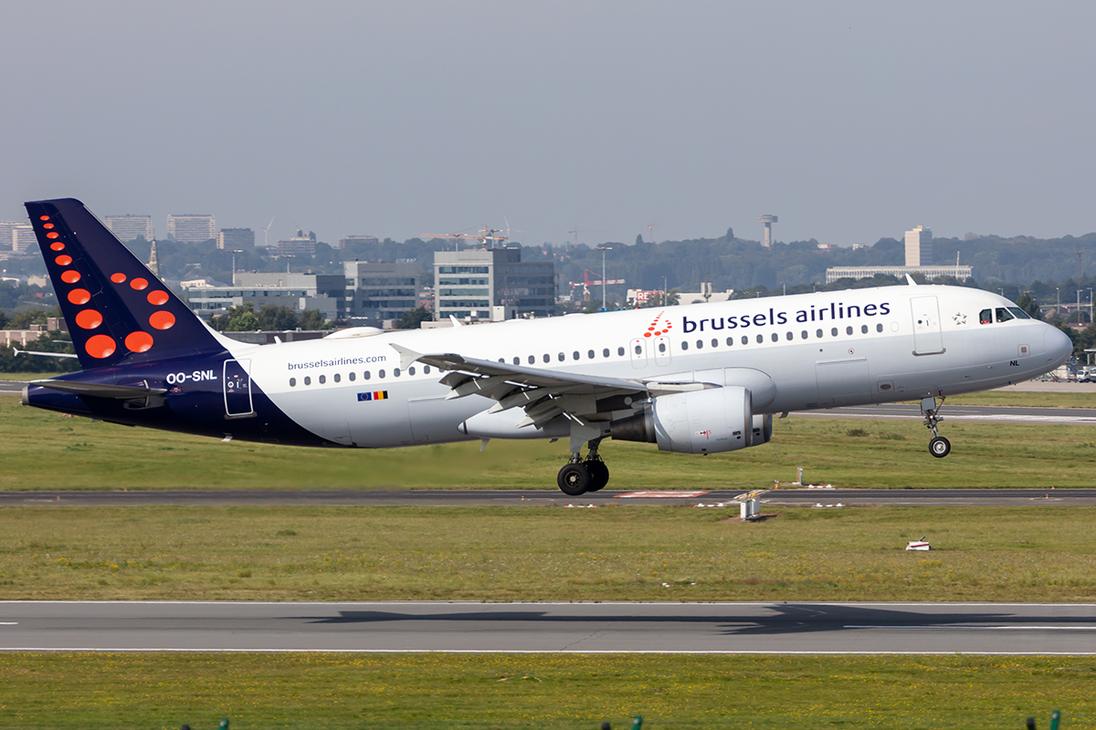 Brussels Airlines, OO-SNL, Airbus, A320-214, 21.09.2021, BRU, Brüssel, Belgium
