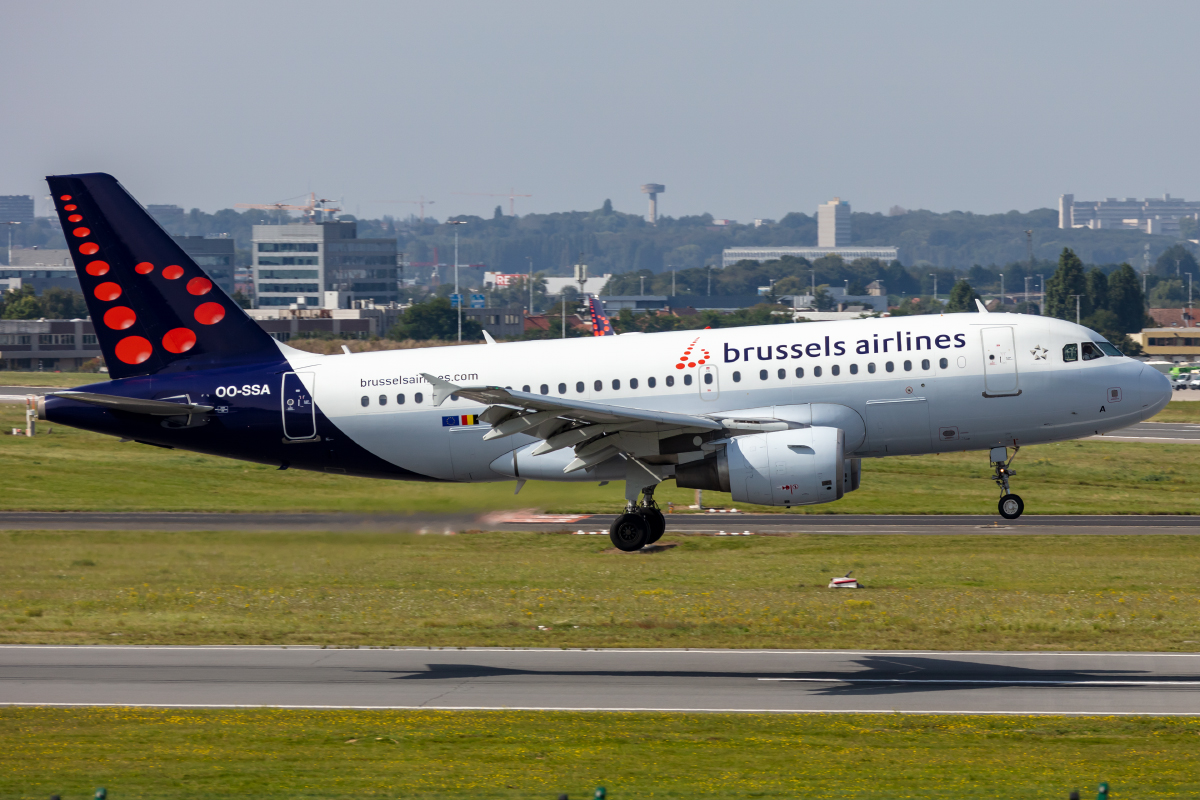 Brussels Airlines, OO-SSA, Airbus, A319-112, 21.09.2021, BRU, Brüssel, Belgium