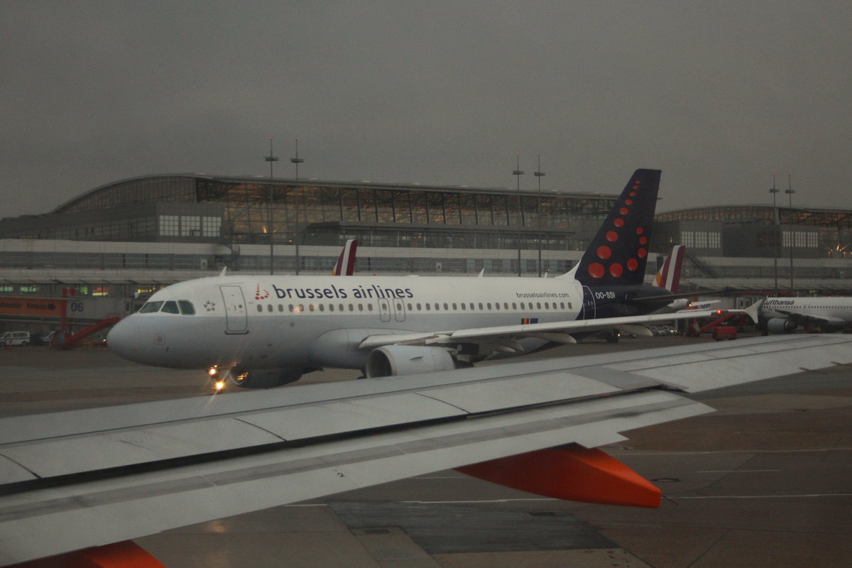 Brussels Airlines, OO-SSI,(c/n 3895),Airbus A 319-112, 15.04.2016,HAM-EDDH, Hamburg, Germany 