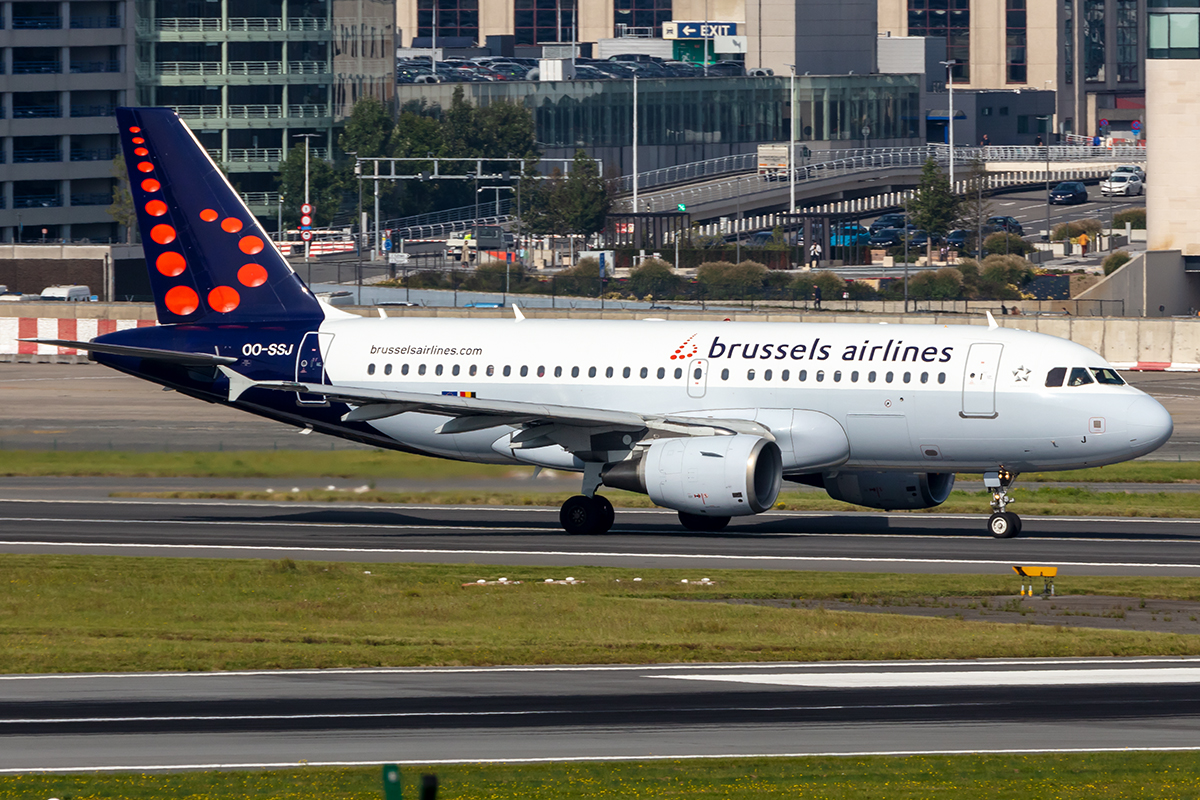 Brussels Airlines, OO-SSJ, Airbus, A319-111, 21.09.2021, BRU, Brüssel, Belgium
