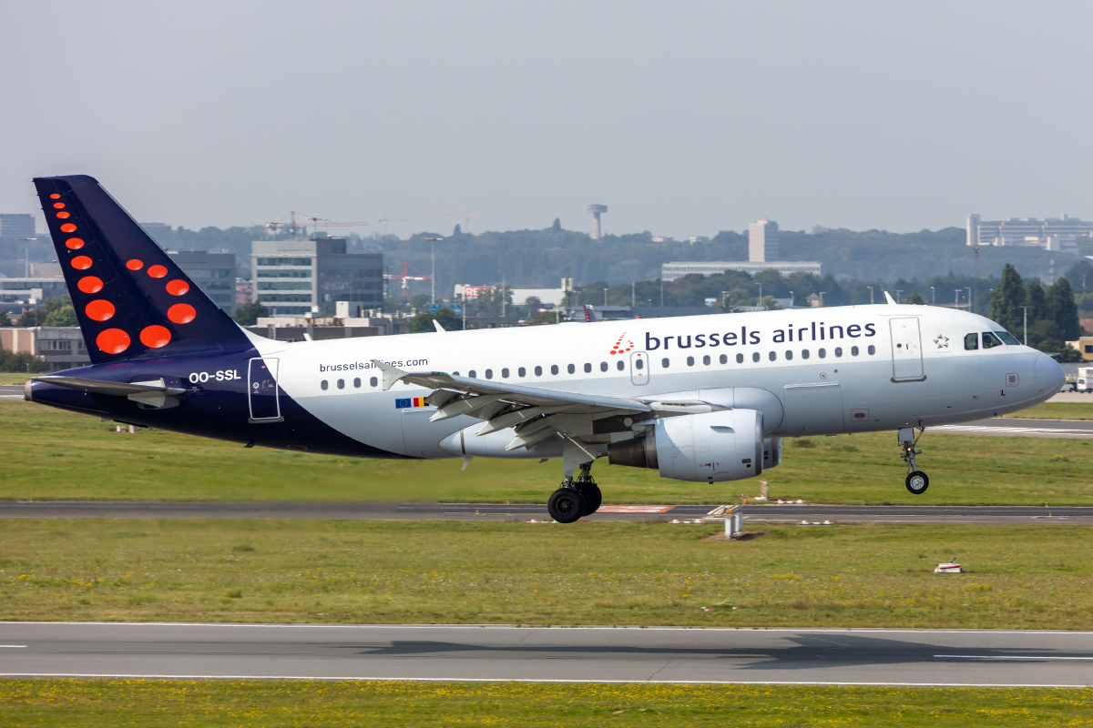 Brussels Airlines, OO-SSL, Airbus, A319-111, 20.09.2021, BRU, Brüssel, Belgium