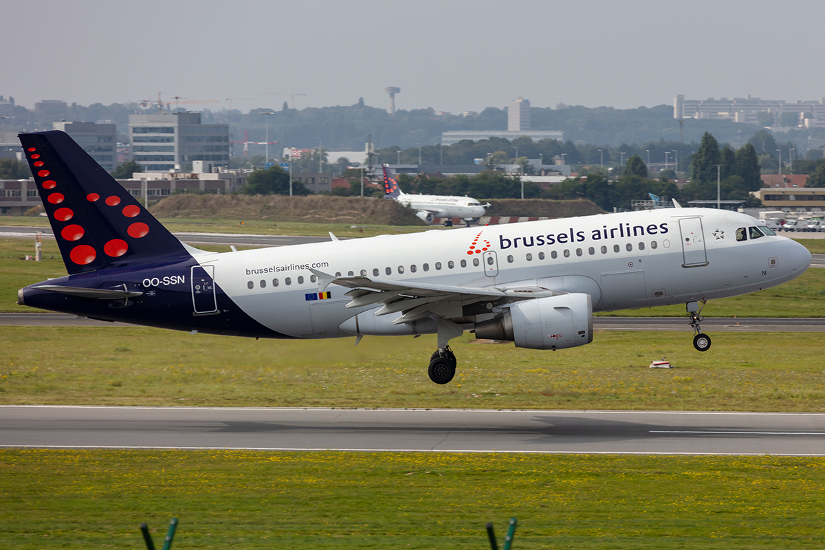 Brussels Airlines, OO-SSN, Airbus, A319-112, 20.09.2021, BRU, Brüssel, Belgium