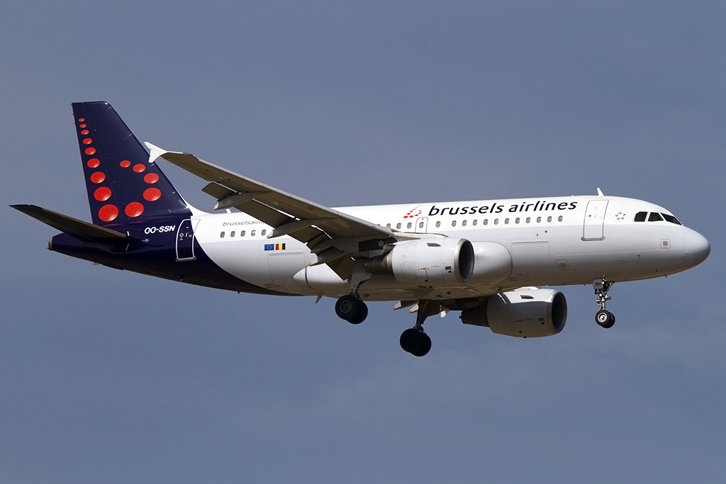 Brussels Airlines, OO-SSN, Airbus, A319-112, 18.05.2014, BRU, Brüssel, Belgium 



