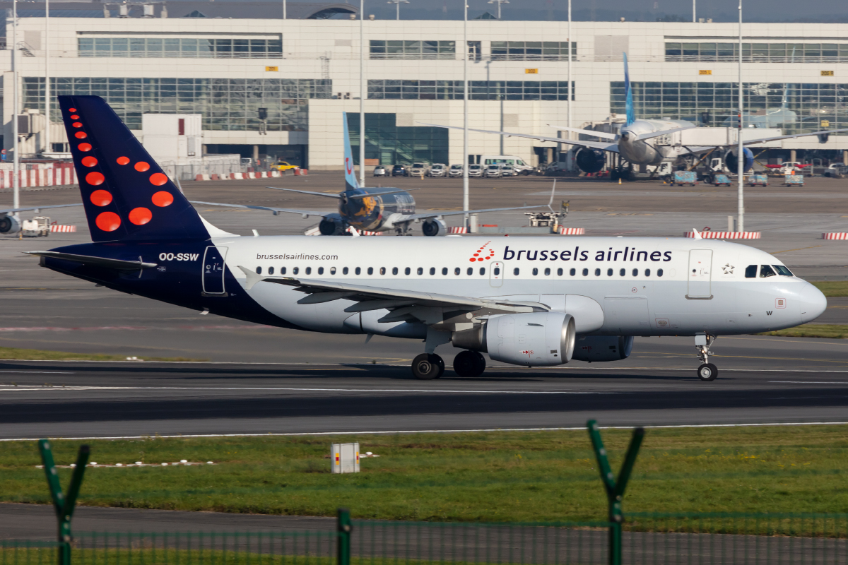 Brussels Airlines, OO-SSW, Airbus, A319-111, 21.09.2021, BRU, Brüssel, Belgium
