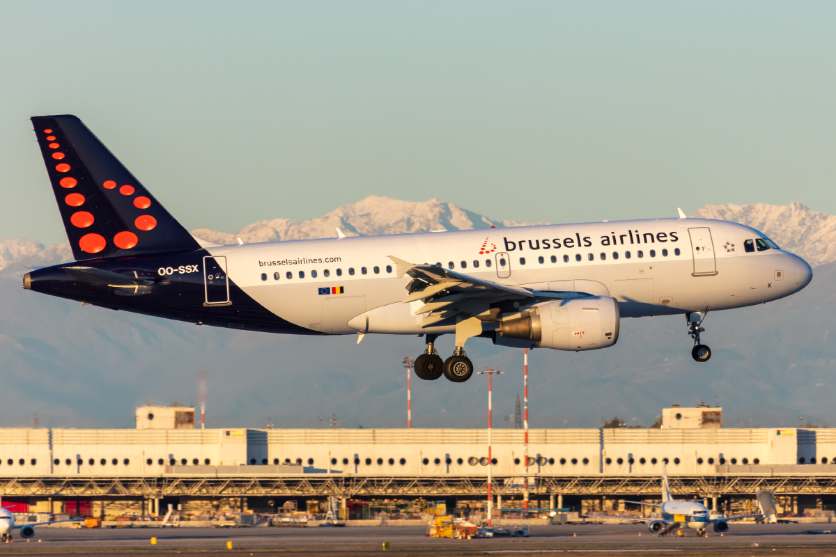 Brussels Airlines, OO-SSX, Airbus, A319-111, 06.11.2021, MXP, Mailand, Italy
