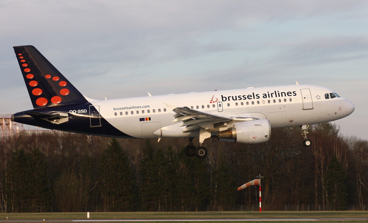 Brussels Airlines,OO-SSD,(c/n1102),Airbus A319-112,20.03.2014,HAM-EDDH,Hamburg,Germany