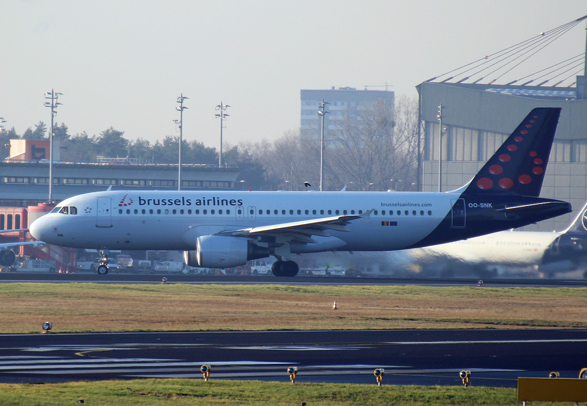 Brussles Airlines, Airbus A 320-214, OO-SNK, TXL, 20.12.2019