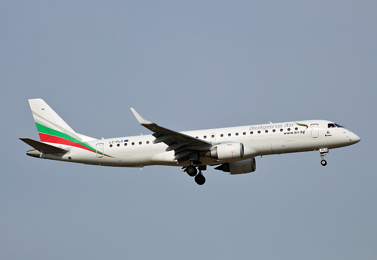 Bulgaria Air, ERJ-190-100AR, LZ-PLO, BER, 10.03.2021