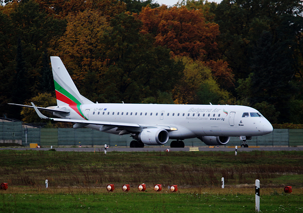 Bulgaria Air, ERJ-190-100AR, LZ-VAR, TXL, 29.10.2016