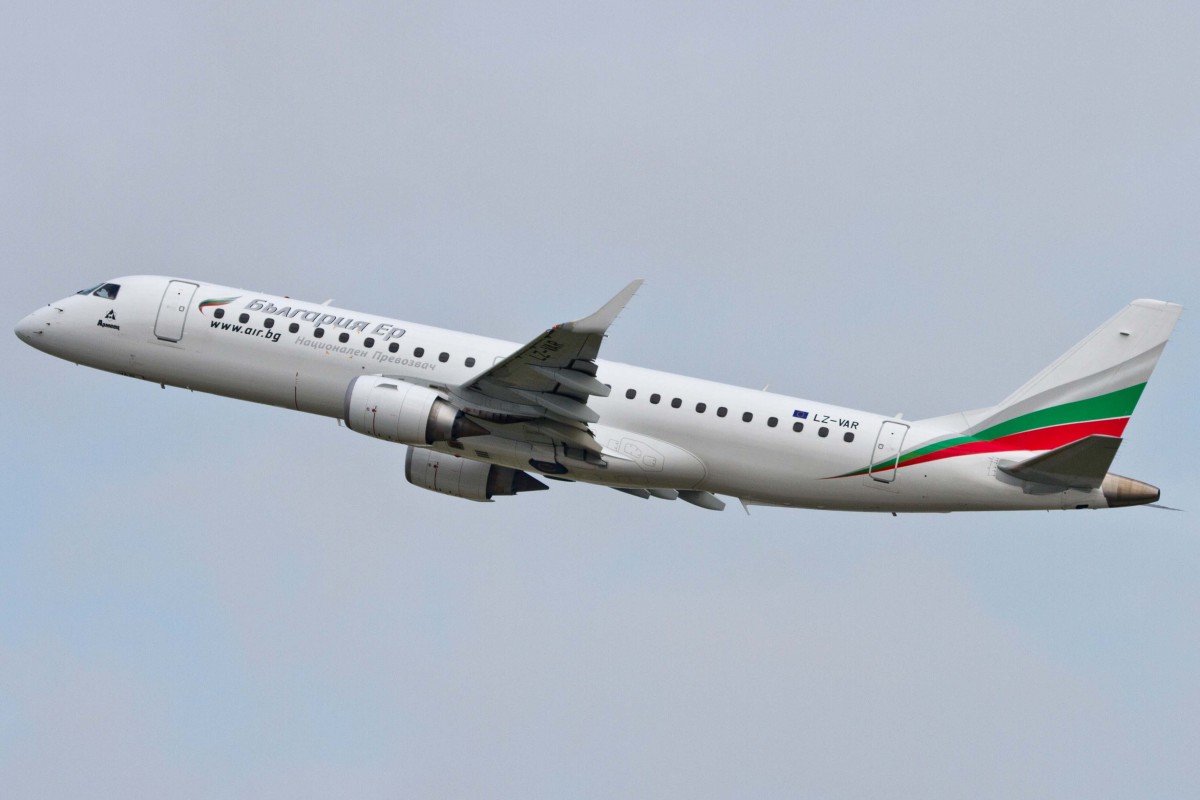 Bulgaria Air (FB-LZB), LZ-VAR, Embraer, 170 STD, 27.06.2015, DUS-EDDL, Düsseldorf, Germany