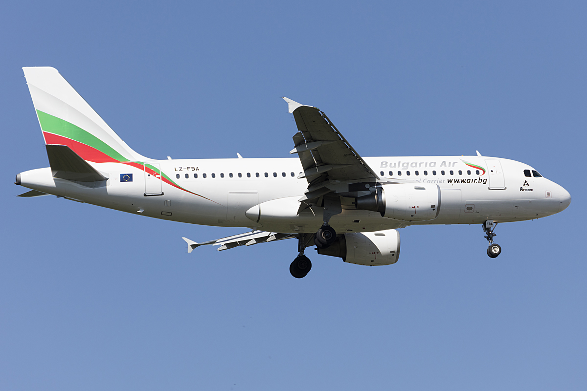 Bulgaria Air, LZ-FBA, Airbus, A319-112, 15.05.2016, MXP, Mailand, Italy


