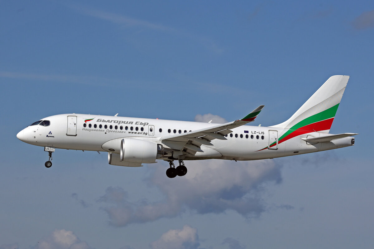 Bulgaria Air, LZ-LIS, Airbus A220-171, msn: 50077, 17.Mai 2026, ZRH Z�rich, Switzerland.