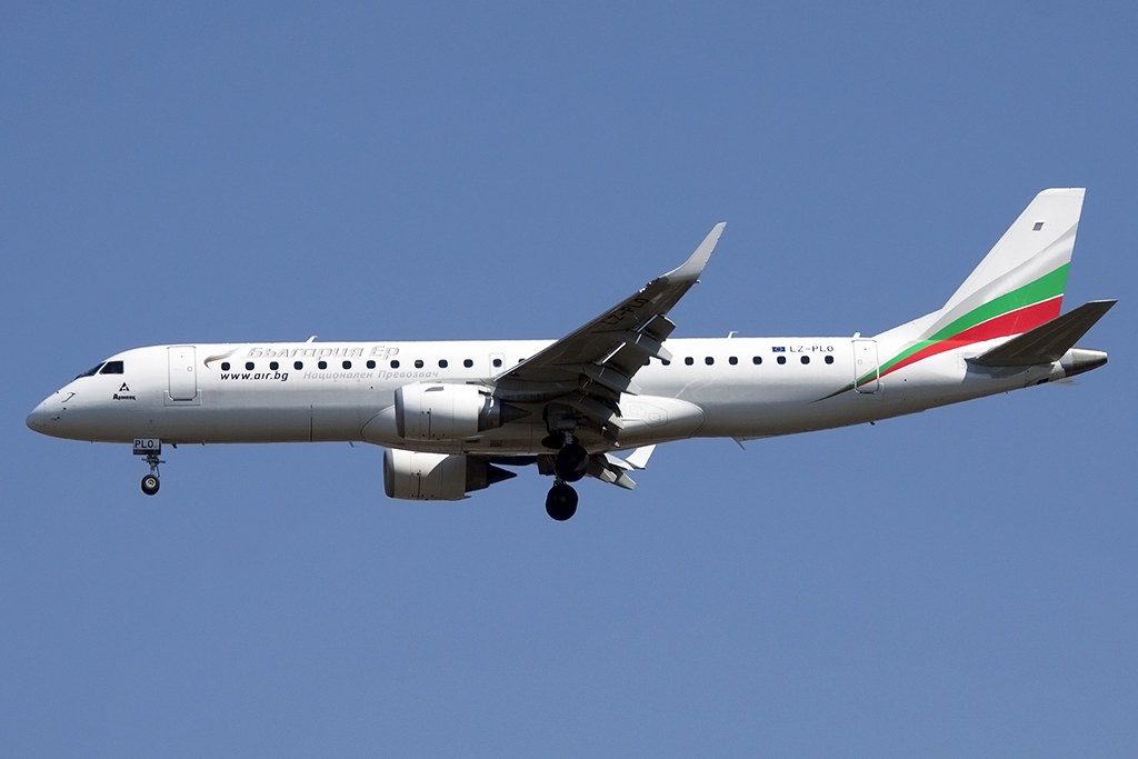 Bulgaria Air, LZ-PLO, Embraer, ERJ-190, 06.04.2015, MXP, Mailand-Malpensa, Italy




