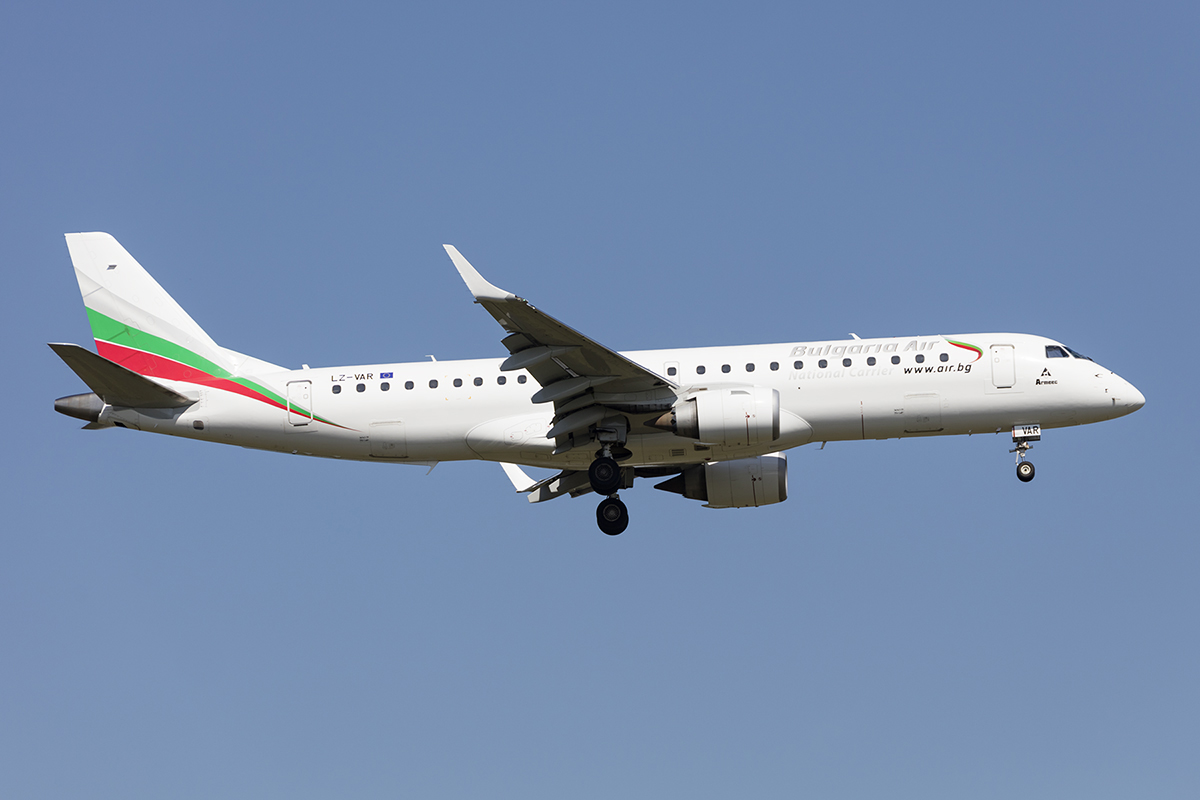 Bulgaria Air, LZ-VAR, Embraer, ERJ-190, 18.04.2018, FRA, Frankfurt, Germany 



