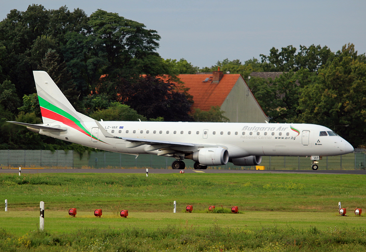 Bulgaria Air,ERJ-190-100AR, LZ-VAR, TXL, 12.09.2017