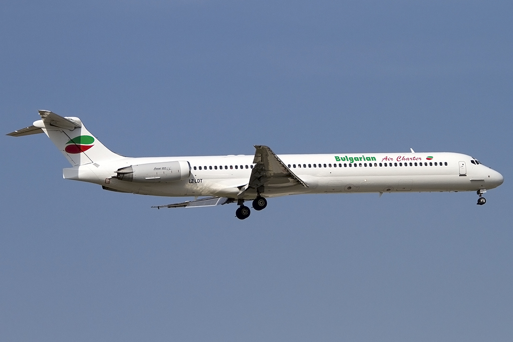 Bulgarian Air Charter, LZ-LDT, McDonnell Douglas, MD-82, 28.09.2013, FRA, Frankfurt, Germany 




