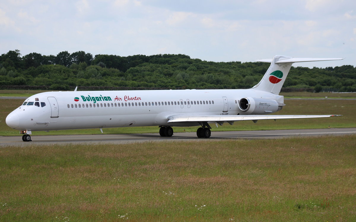 Bulgarian Air Charter, LZ-LDT, MSN 53058,Mcdonnell Douglas MD-82, 10.06.2017, HAM-EDDH, Hamburg, Germany 